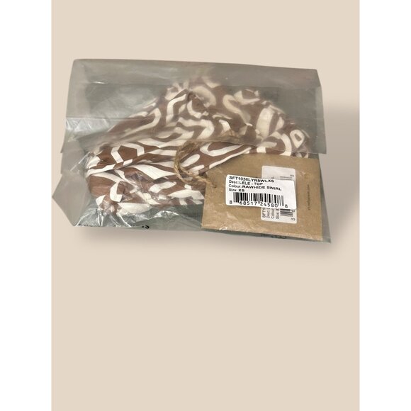 NWT Stone Fox Swim Lele Bandeau Bikini Top in Rawhide Swirl Beach Resort Size XS - Picture 4 of 4